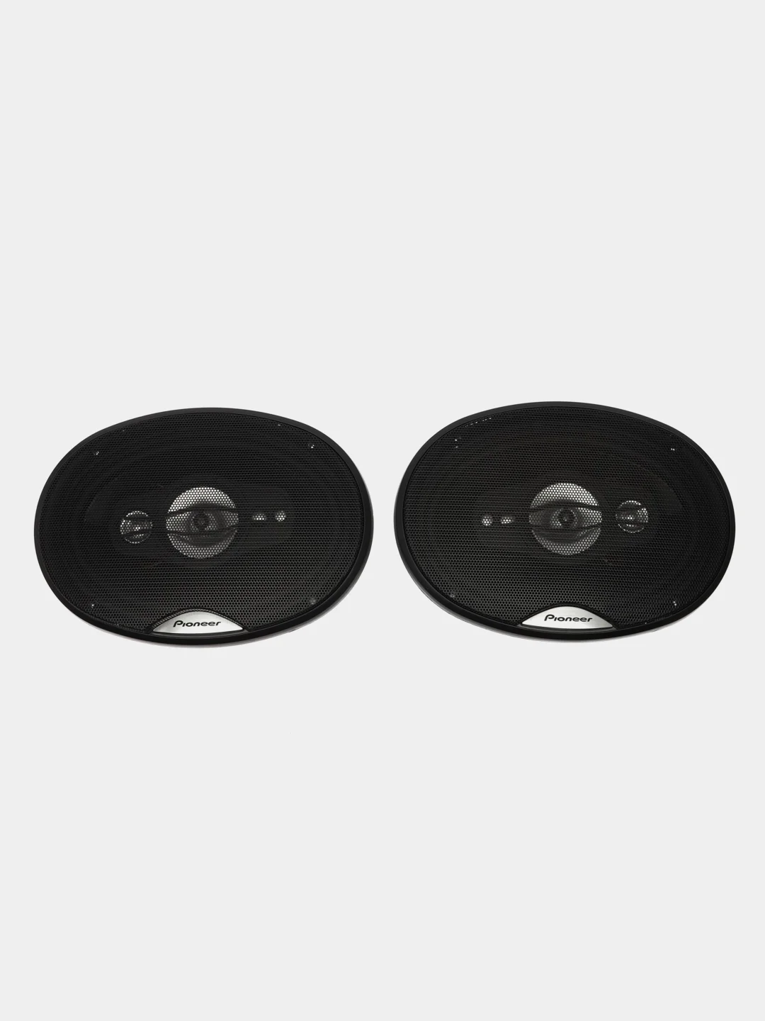 Серый автомобильные колонки Pioneer TS-A6999S, 1000 Вт, 2 штуки и TS-A6998А, 1200 Вт