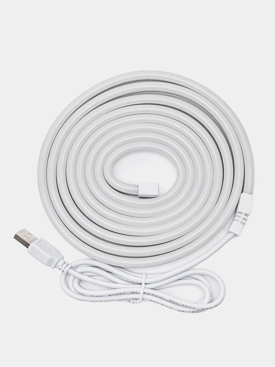 Желтый неоновая лента USB, 2 м
