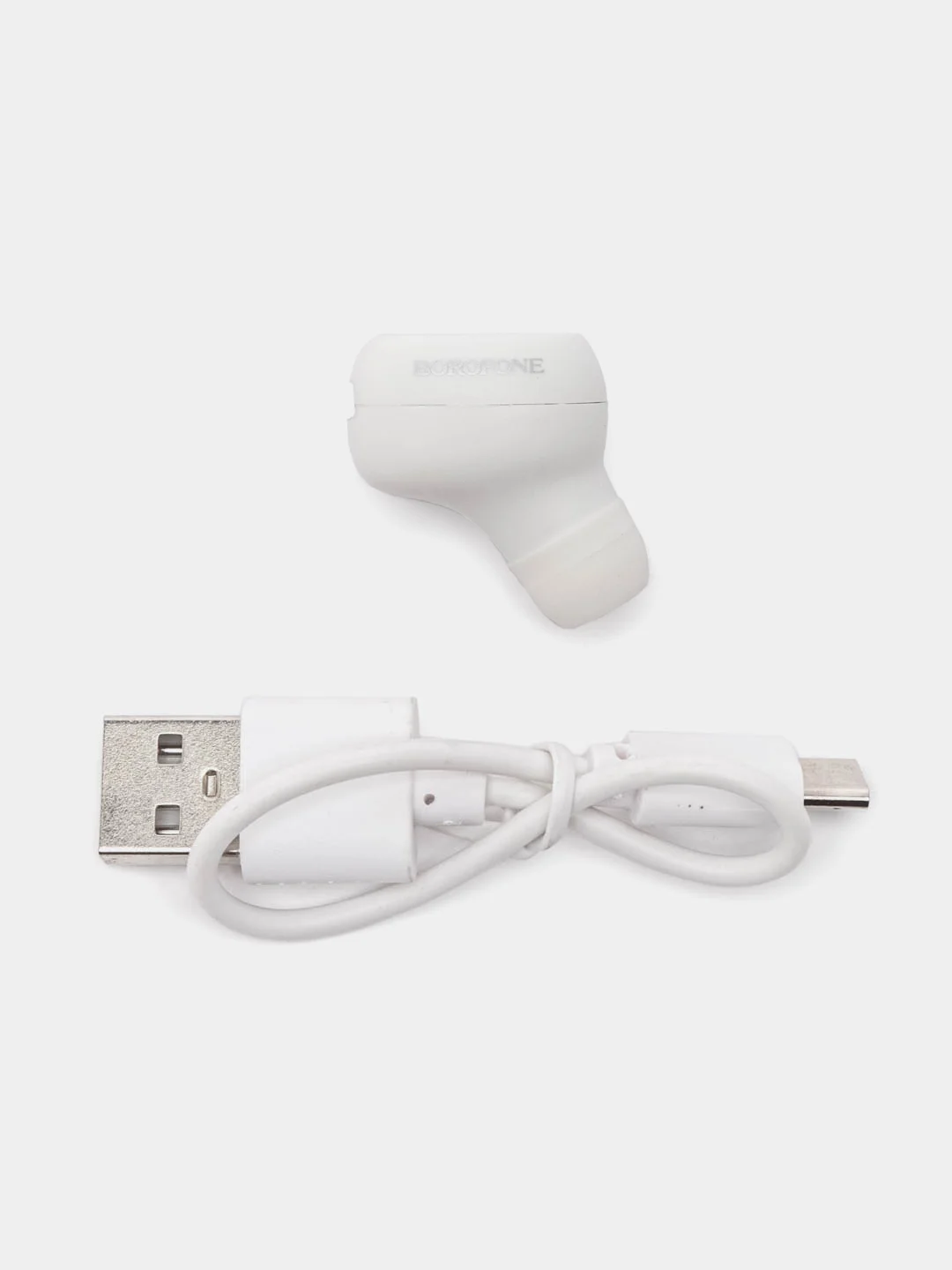 Белый bluetooth гарнитура Borofone BC28