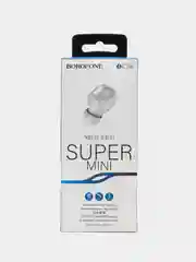 Белый bluetooth гарнитура Borofone BC28