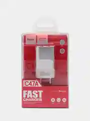 Hoco C47A сетевое зарядное устройство с 2 USB выходами 5В, 2100mAh