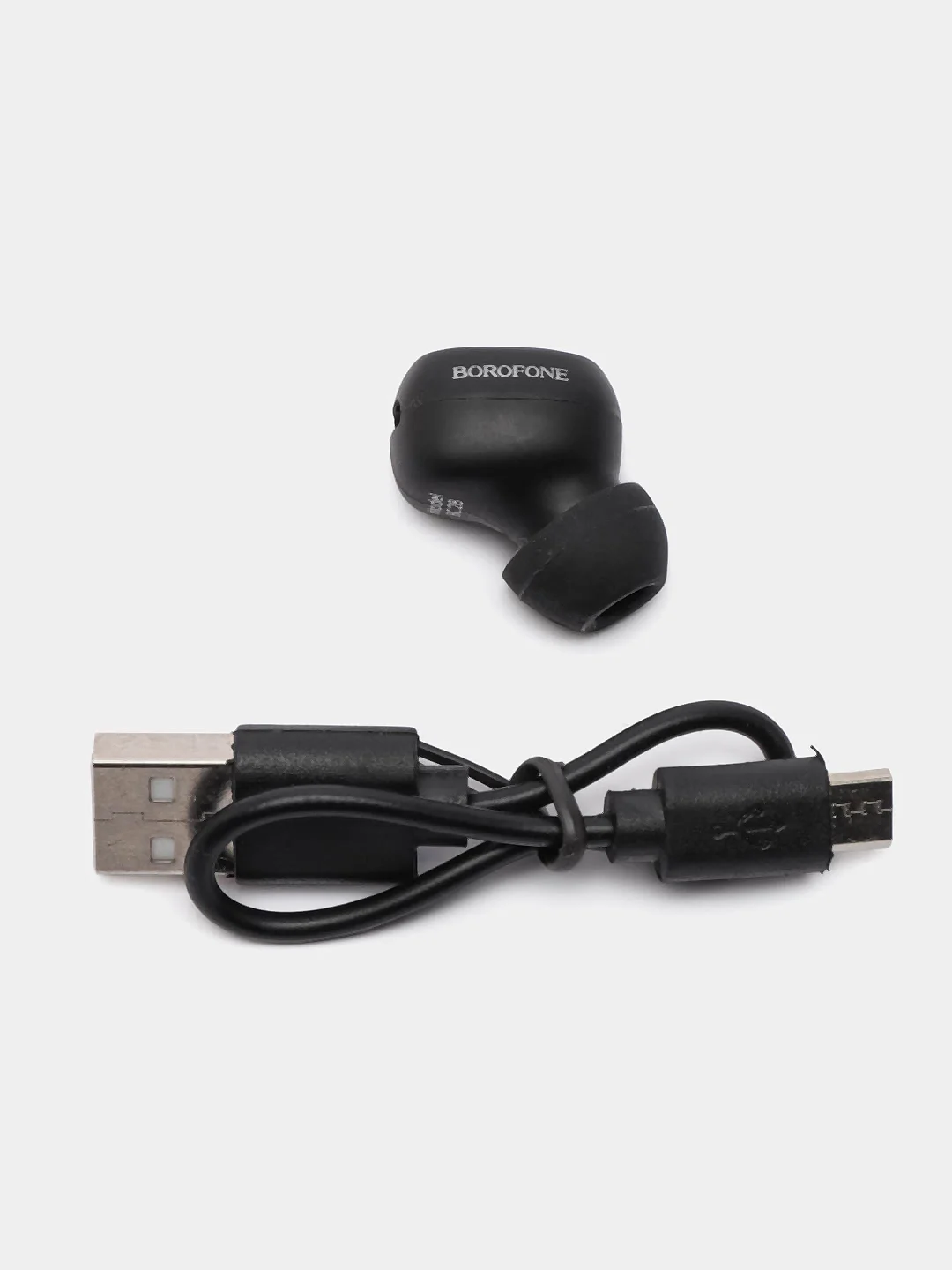 Черный bluetooth гарнитура Borofone BC28