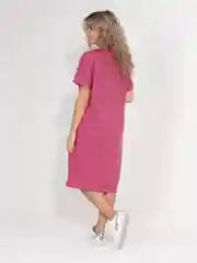46532 Туника женская "MODALINA" с печатью, листья