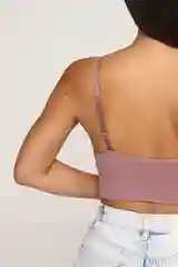 Белый топ женский базовый