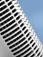 Прозрачный колонный вентилятор BRAYER BR4958WH с пультом дистанционного управления
