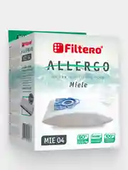 Мешки-пылесборники Filtero MIE 04 Allergo для пылесосов MIELE + 2 фильтра в комплекте
