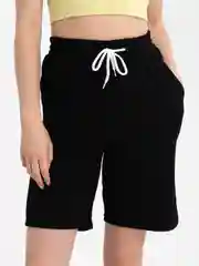 Черный женские шорты
