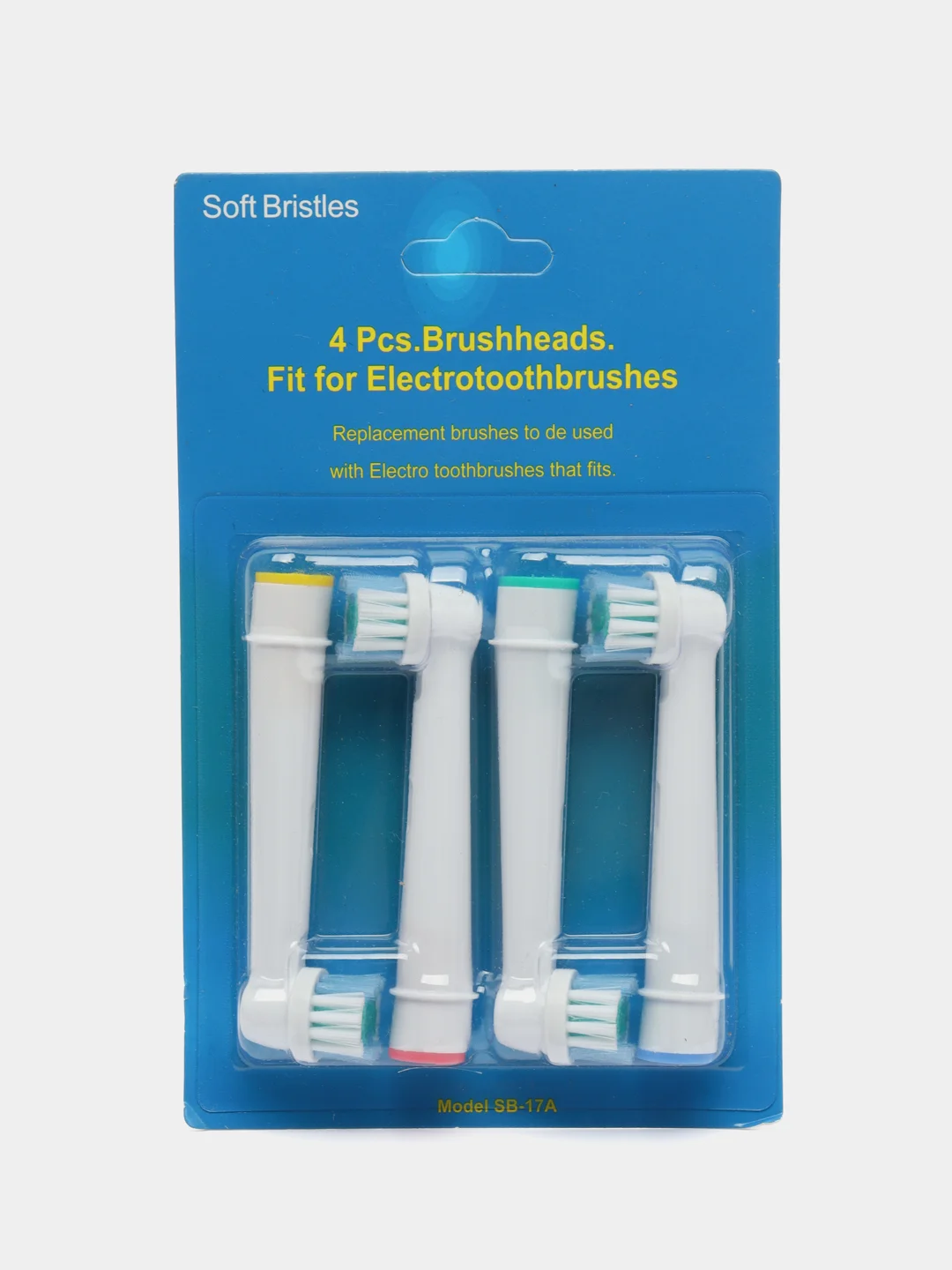 Синий сменные насадки для зубной щетки Oral-B, Braun (Орал-Би, Браун) стандарт, детские