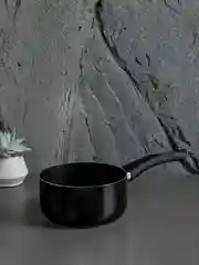 Ковш "Графит" 16х8 см, антипригарное покрытие, индукция
