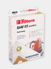 Мешки-пылесборники Filtero SAM 03 Comfort для пылесосов SAMSUNG, синтетические, 4 штуки