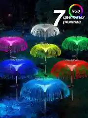 Алый светильник уличный, садовый,  на солнечной батарее
