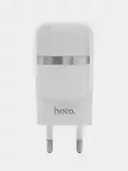 Зарядное устройство HOCO C41A 12W зарядный адаптер с двумя USB портами