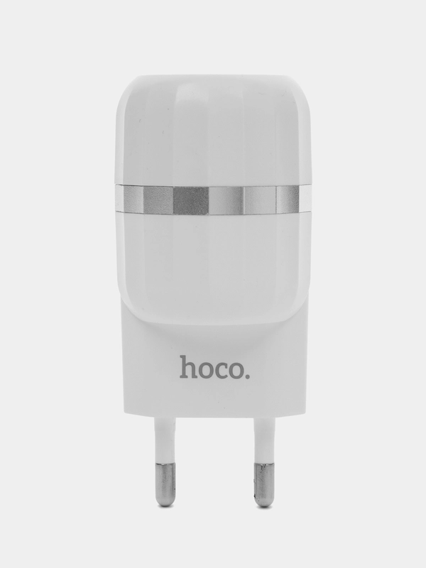 Зарядное устройство HOCO C41A 12W зарядный адаптер с двумя USB портами