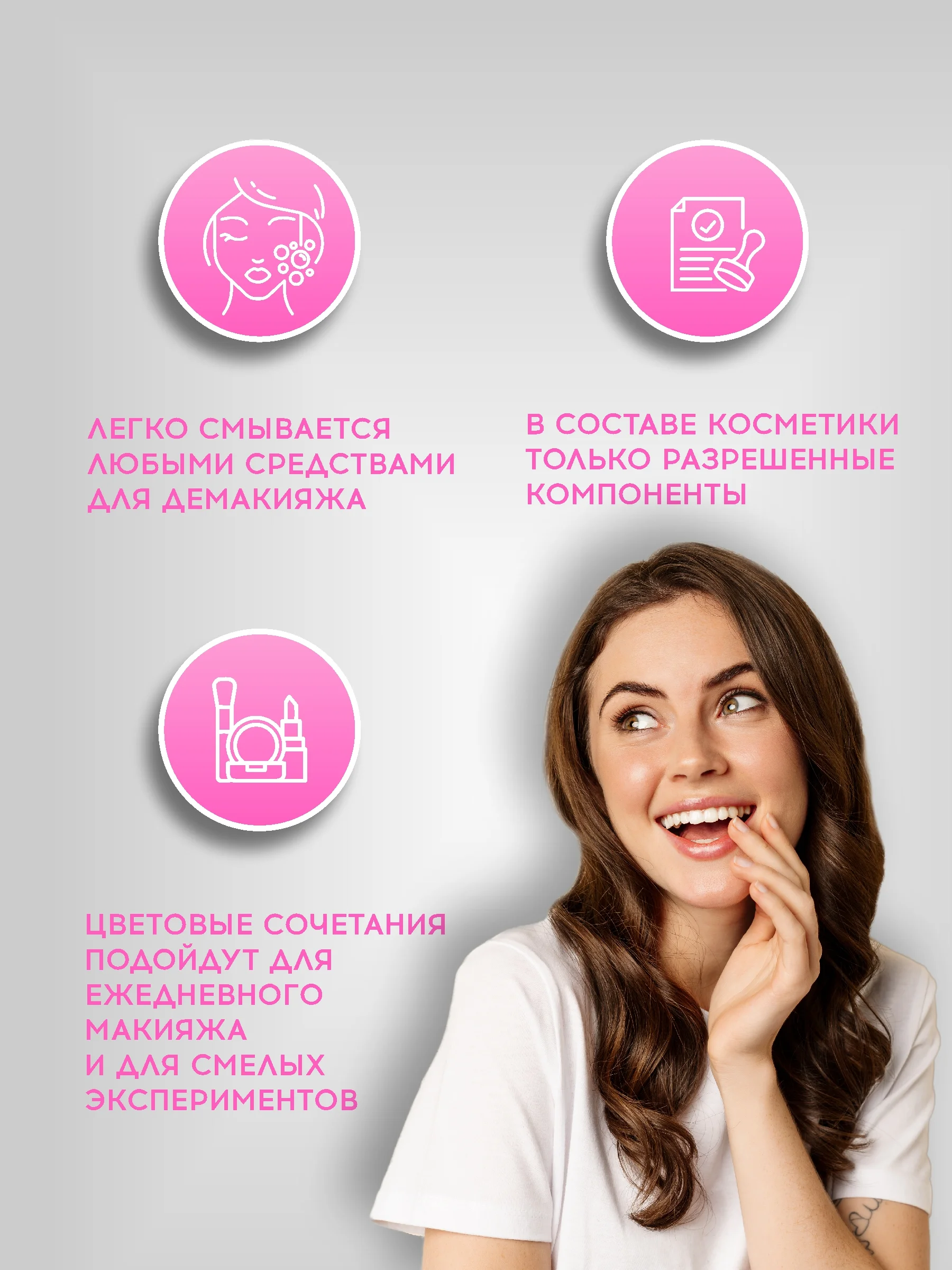 Подарочный набор косметики для макияжа органайзер бокс №21