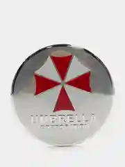 Серебряный наклейки на диски, колпаки Umbrella Corporation, изогнутые Амбрелла, 4 штуки