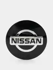 Угольный наклейки на диски, колпаки Nissan сферическая, изогнутая ниссан, 4 штуки