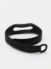 Черный силиконовый ремешок для Mi Band 2