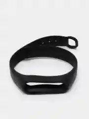 Черный силиконовый ремешок для Mi Band 2