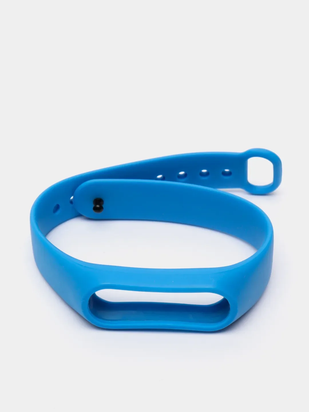 Синий силиконовый ремешок для Mi Band 2