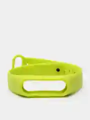 Салатовый силиконовый ремешок для Mi Band 2