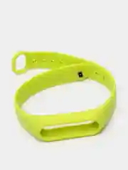 Салатовый силиконовый ремешок для Mi Band 2