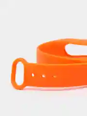 Оранжевый силиконовый ремешок для Mi Band 2