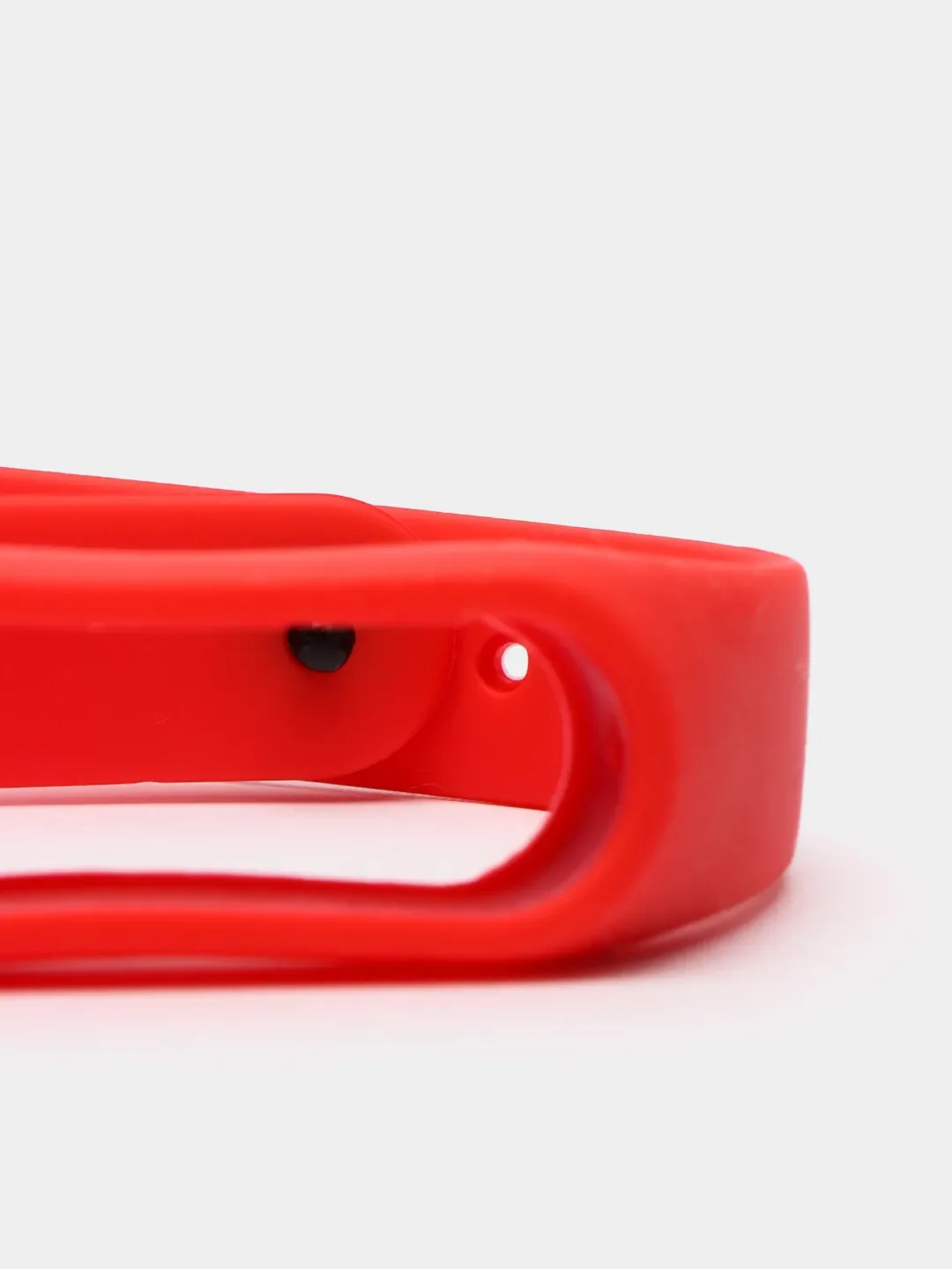 Красный силиконовый ремешок для Mi Band 2