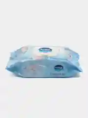 Влажные салфетки детские aura ultra comfort с экстрактом алоэ и витамином е, с крышкой 120