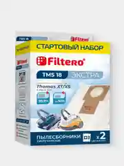 Мешки-пылесборники Filtero TMS 18 Экстра СТАРТОВЫЙ НАБОР для THOMAS, 2 штуки + держатель