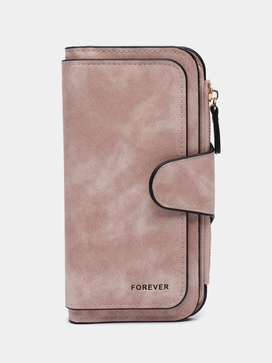 Розовый кошелек женский Forever, многофункциональный