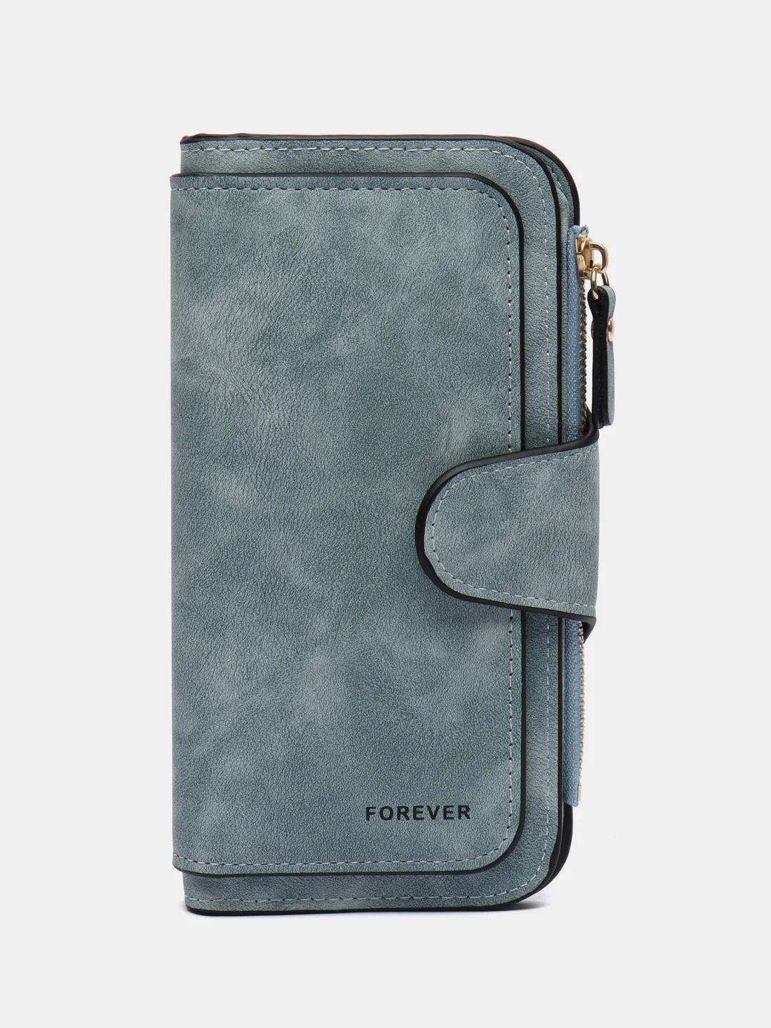 Бирюзовый кошелек женский Forever, многофункциональный