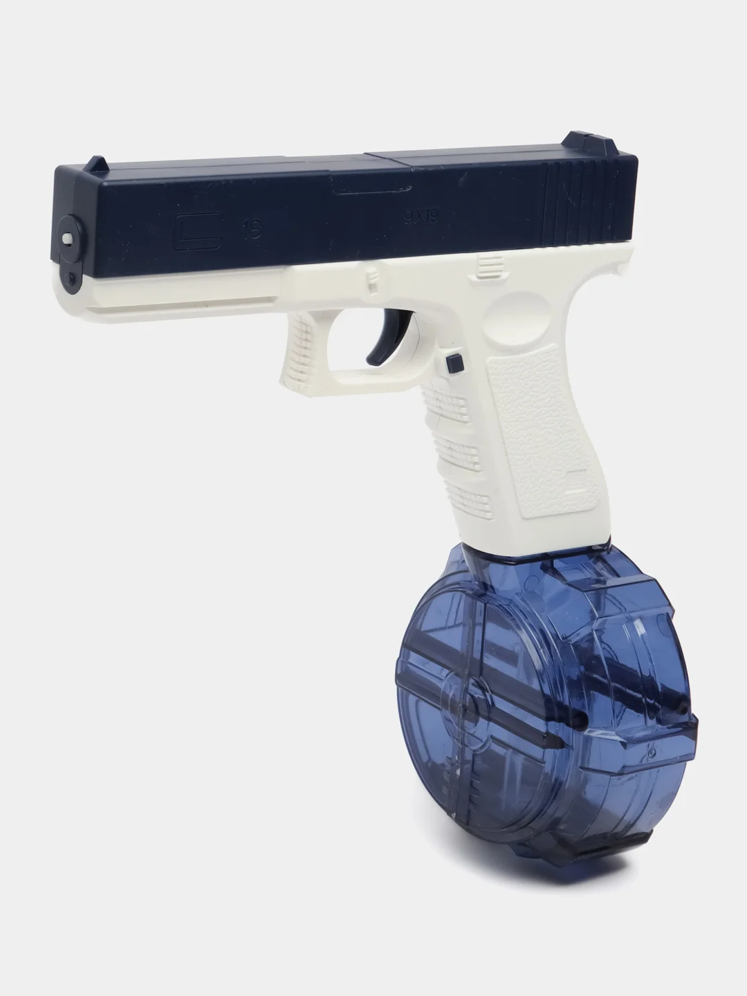 Синий детский водяной пистолет оружие Glock water gun