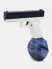 Синий детский водяной пистолет оружие Glock water gun