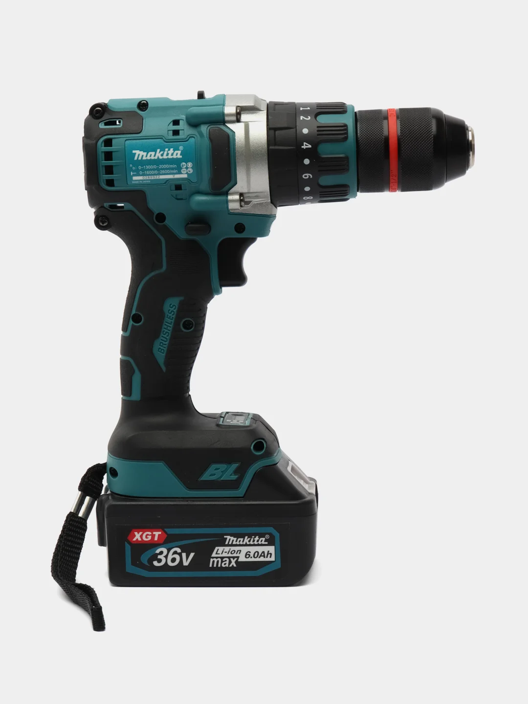 Шуруповёрт Makita 36V, в комплекте 2 АКБ, ЗУ в кейсе