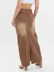 Юбка макси джинсовая