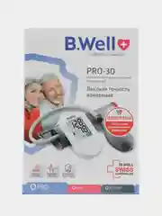 Тонометр полуавтоматический B.Well PRO-30, анатомичная манжета 22-32 см