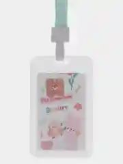 Мятный бейдж на шнурке, для карт