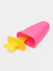 Форма для приготовления мороженого с палочкой, 10х6х13 см, 4 ячейки, цвет МИКС