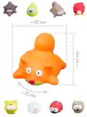 Алый игрушки для ванной без отверстий, для купания набор