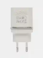Белый сетевая зарядка USB
