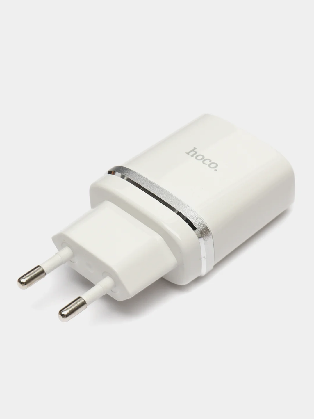 Белый сетевая зарядка USB