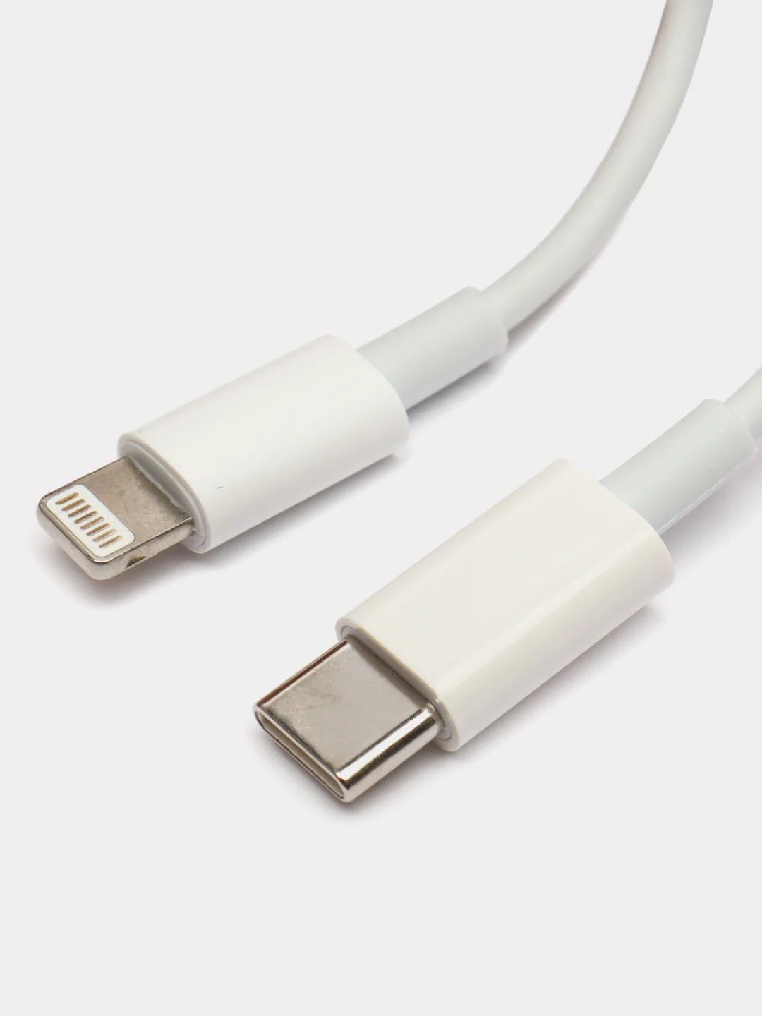 Белый зарядное устройство для телефона iPhone Type-c lighting