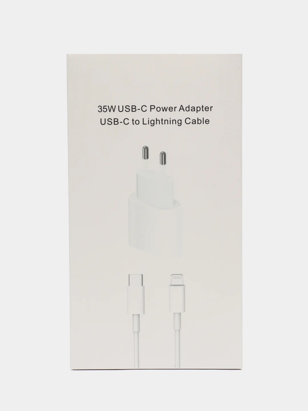 Белый зарядное устройство для телефона iPhone Type-c lighting