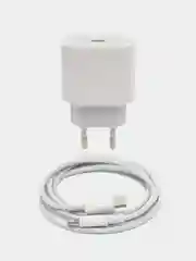 Белый зарядное устройство для телефона iPhone Type-c lighting