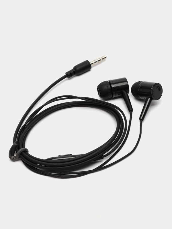 Наушники Stereo Earphone D21 вакуумные с микрофоном