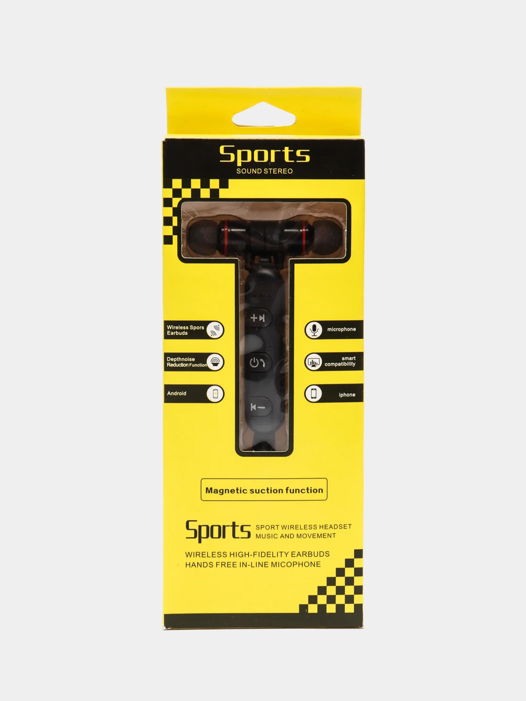 Sports sound stereo bluetooth