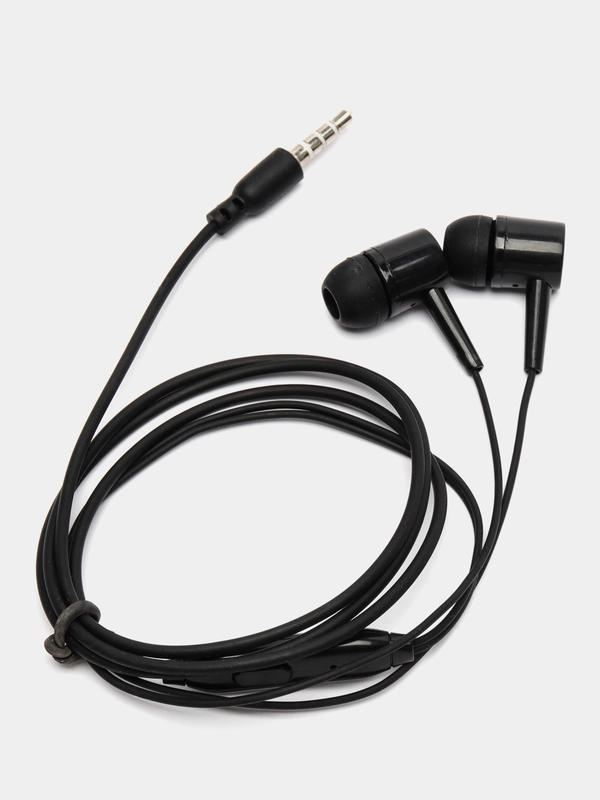 Внутриканальные наушники Bass Earphones L29 с микрофоном, черные