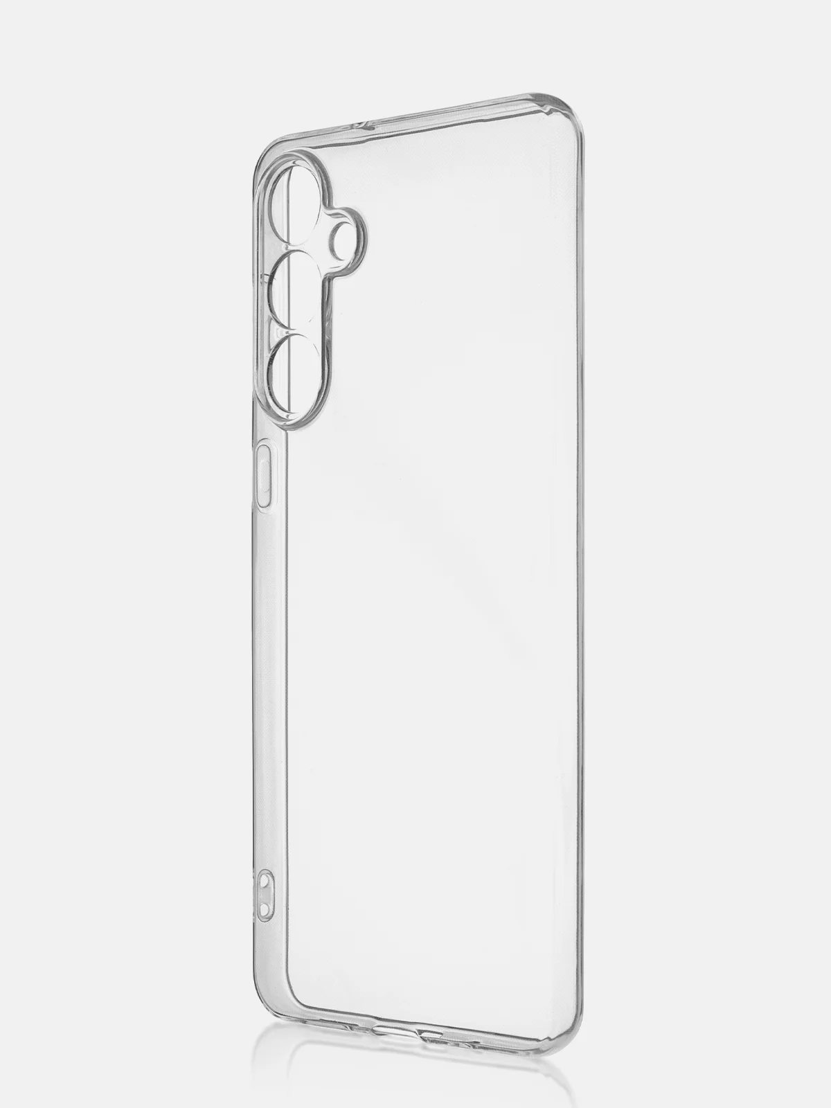 Прозрачный чехол для Samsung Galaxy C55 / M55 5G силиконовый ROSCO матовый / прозрачный, защита камер