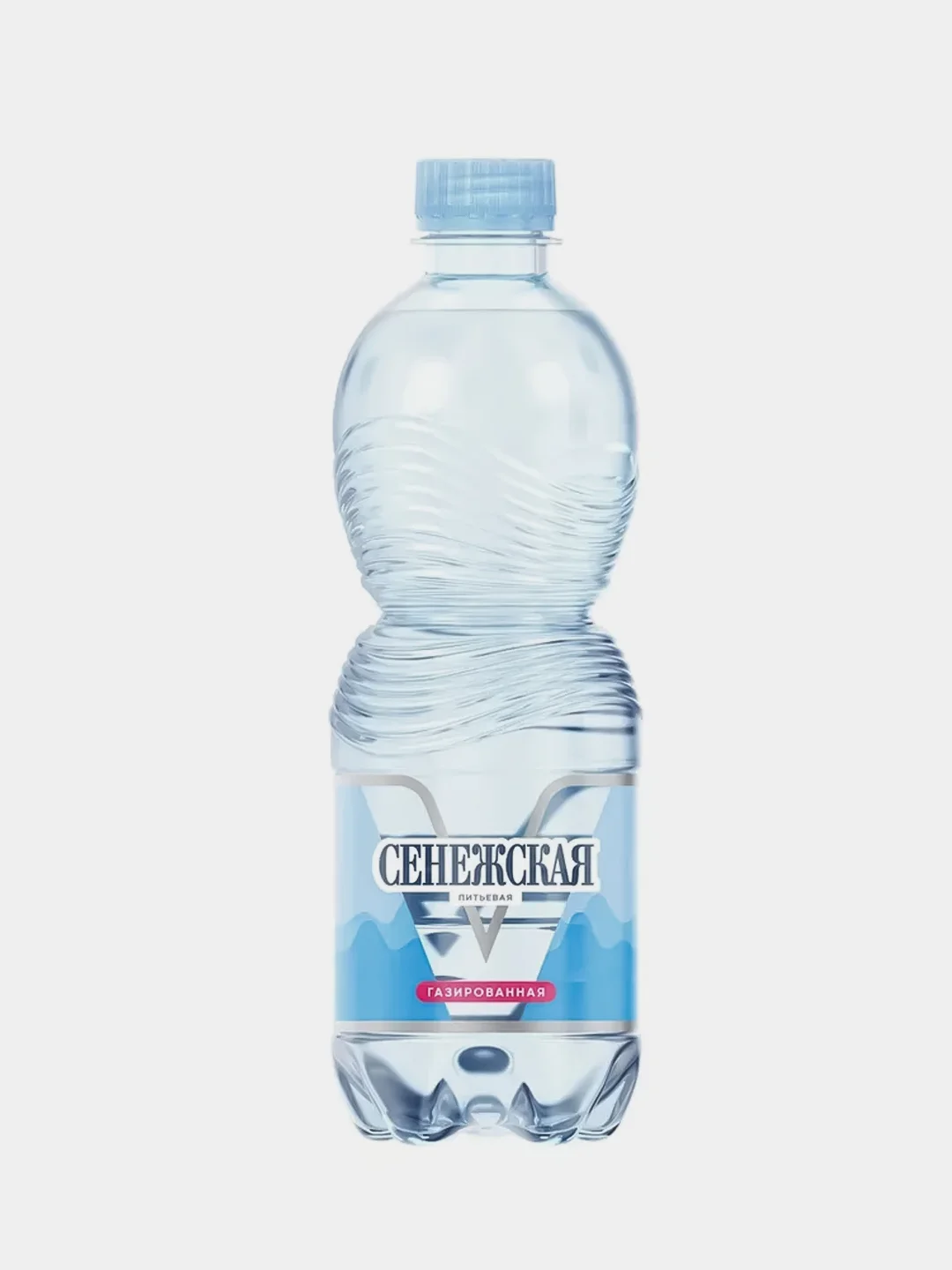 Вода питьевая газированная СЕНЕЖСКАЯ, 0,5 л