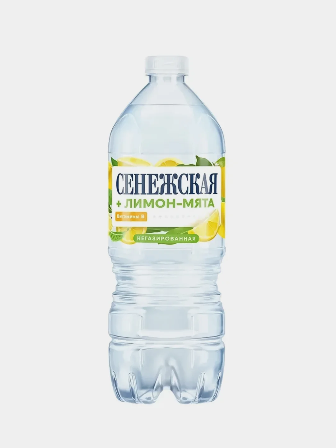Напиток негазированный СЕНЕЖСКАЯ плюс "Лимон-Мята", 1 л